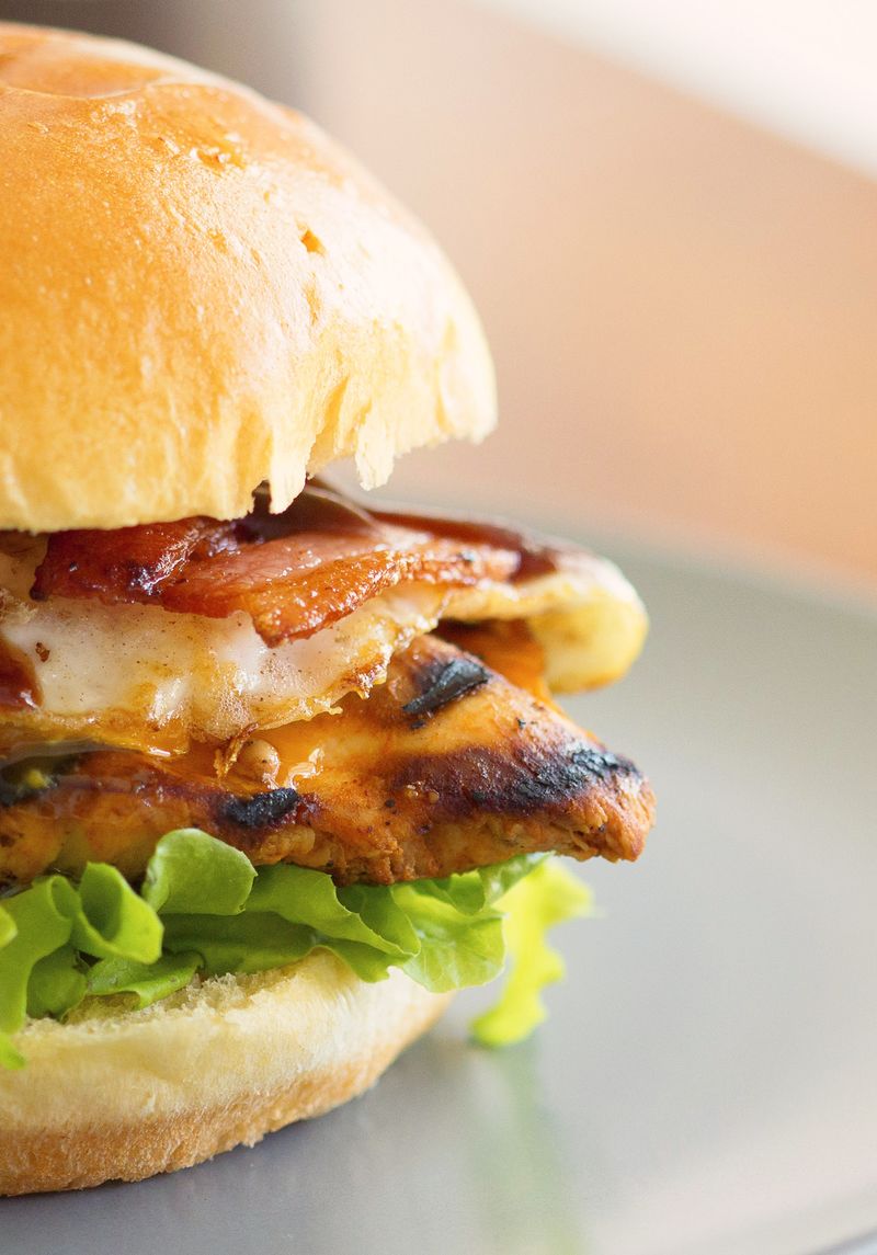 快餐-双芝士汉堡