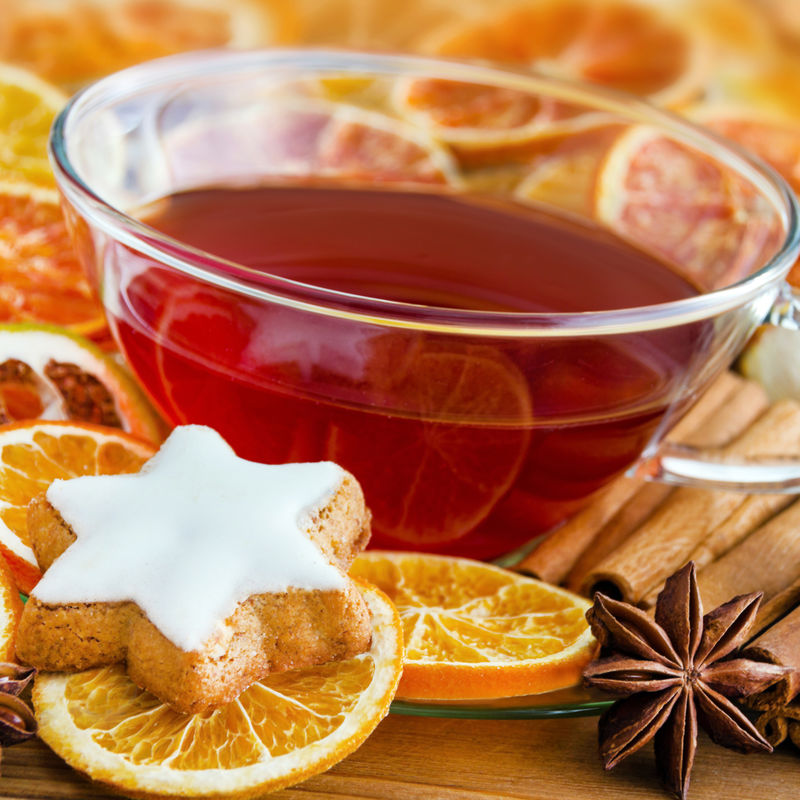 冬季饮料和香料