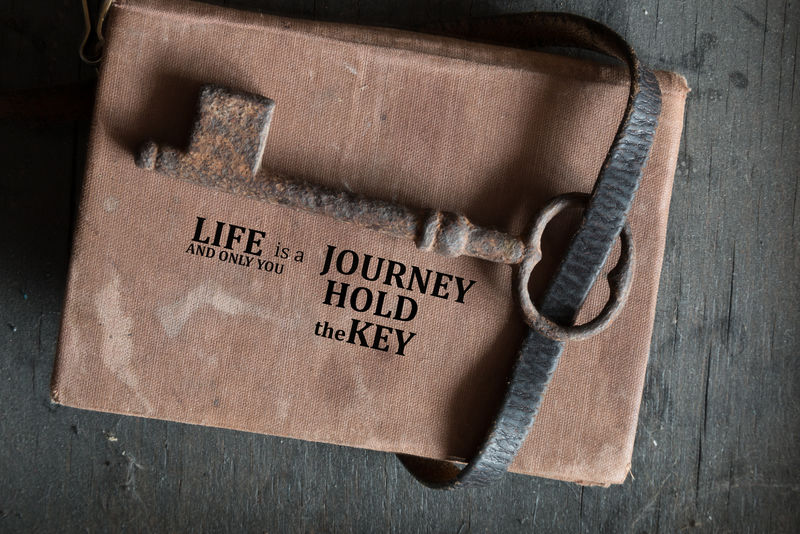 生命是一段旅程，只有你掌握着钥匙。