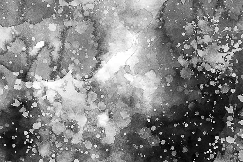 黑白水彩背景