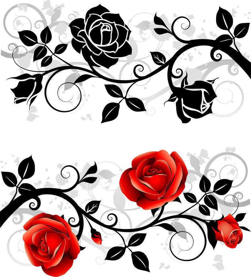 玫瑰装饰