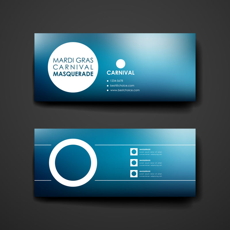 一套现代设计旗帜模板