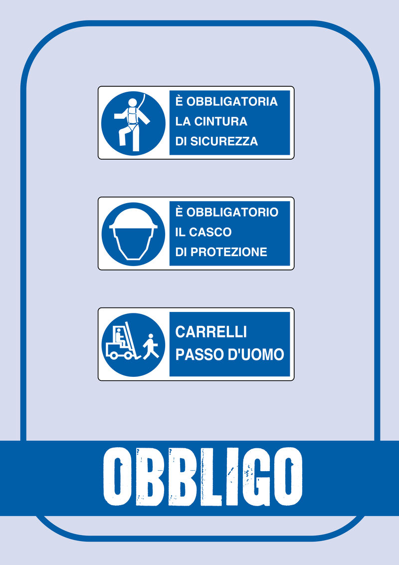 信号义务:强制系安全带-强制戴头盔-货车爬行