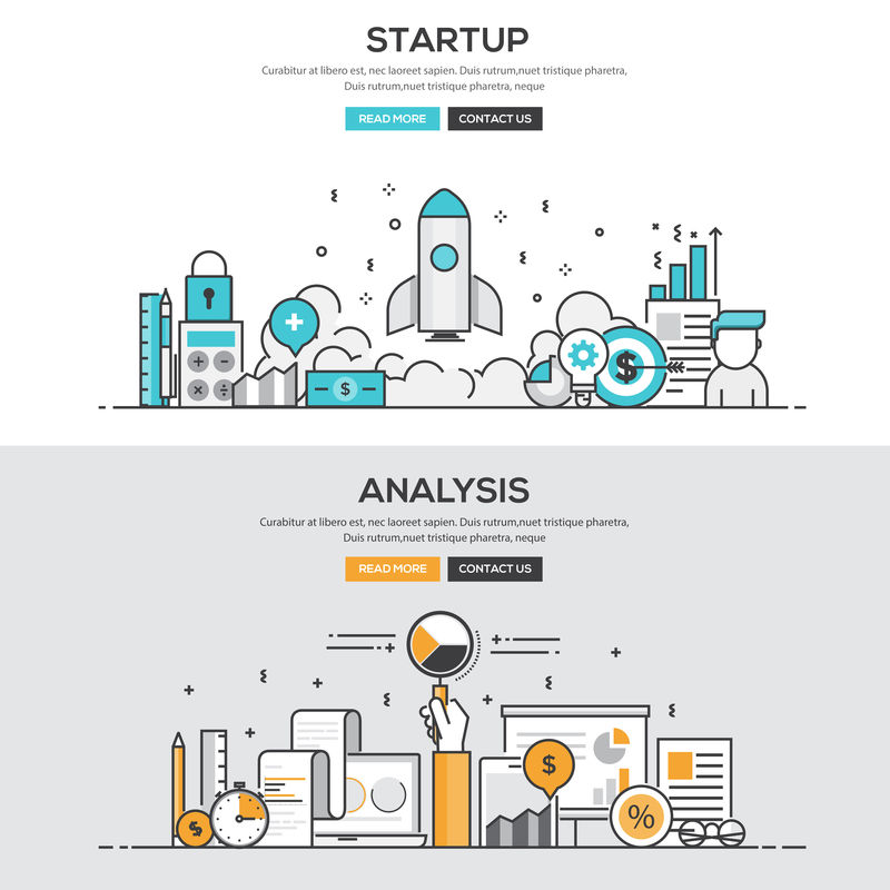 平面设计线概念-启动和分析