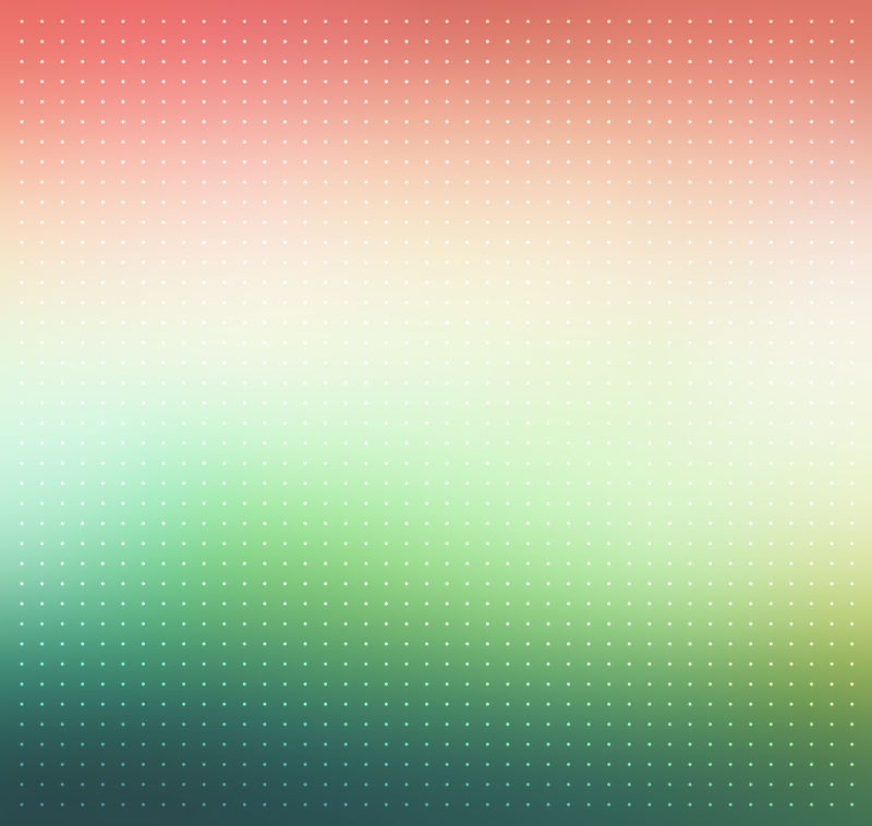 粉色和绿色渐变。点矢量背景