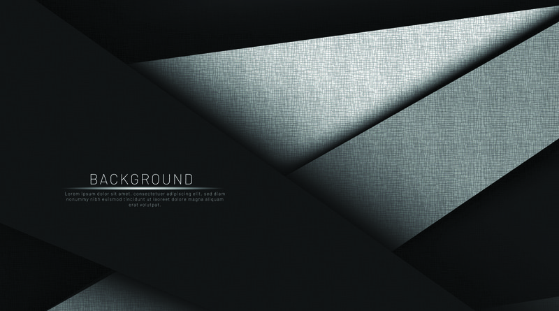 抽象的黑色和黑色背景重叠颜色向量illustra