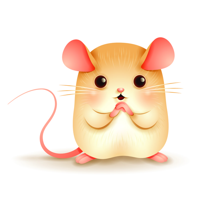 小老鼠问候龚西龚西-中国新年-鼠年