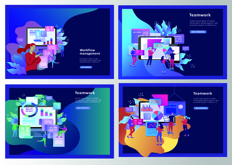 企业概念图解-上班族进化尺度分析-搜索引擎优化-市场调研网站编码-互联网搜索优化-登录页模板-社交媒体