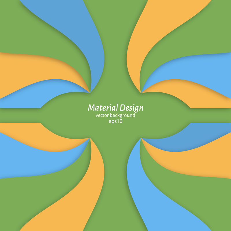 不寻常的现代材料设计矢量背景图解