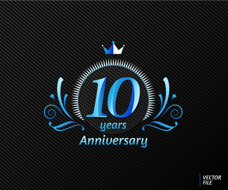 以奢华理念庆祝周年的象征