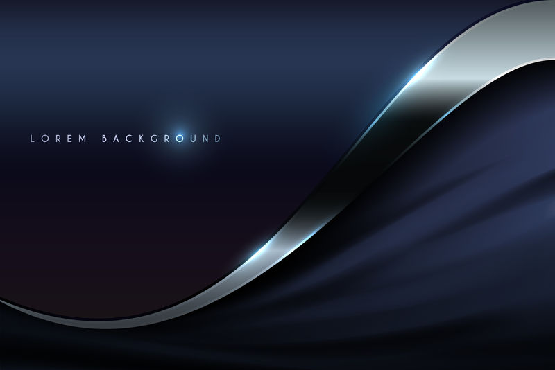 抽象银与纺织背景