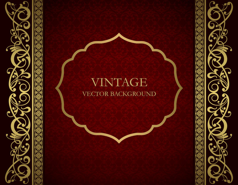 老式的矢量背景