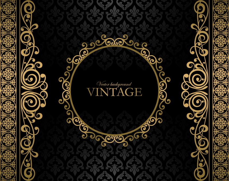 老式的矢量背景