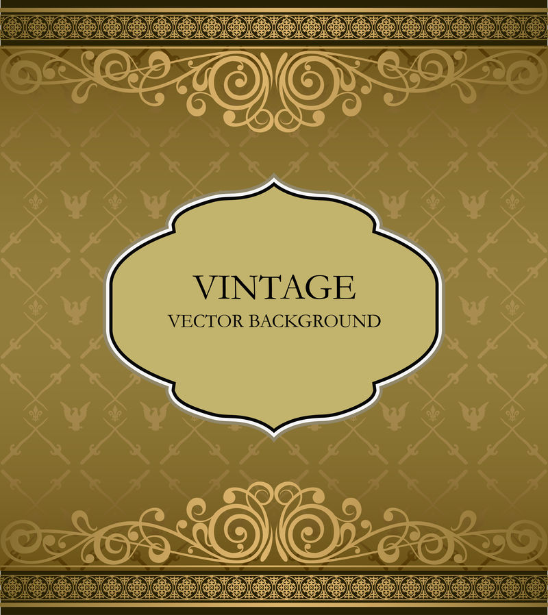 老式的矢量背景