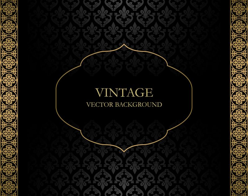 老式的矢量背景