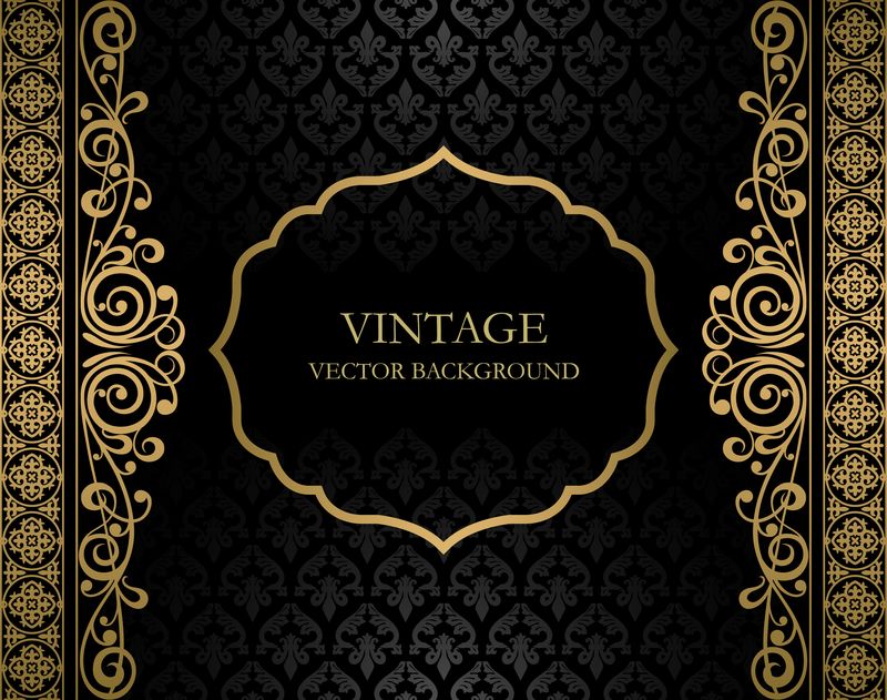 老式的矢量背景