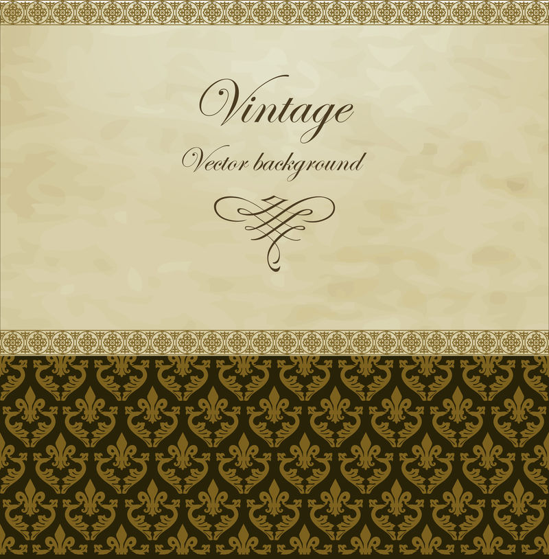 老式的矢量背景