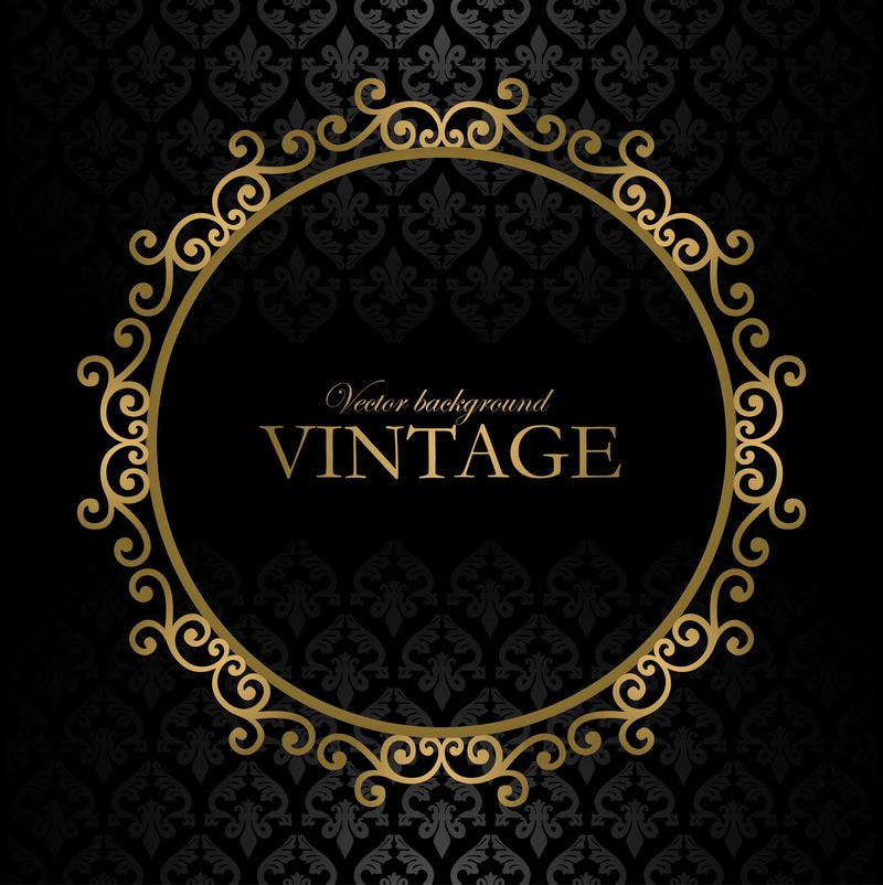 老式的矢量背景