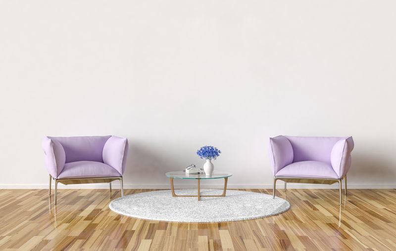 候车室,墙上有空白相框