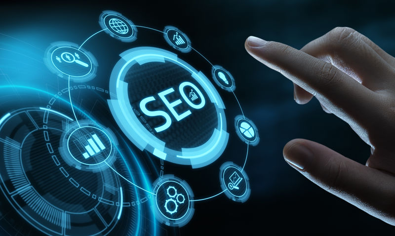 SEO搜索引擎优化营销排名交通网站互联网商业技术概念
