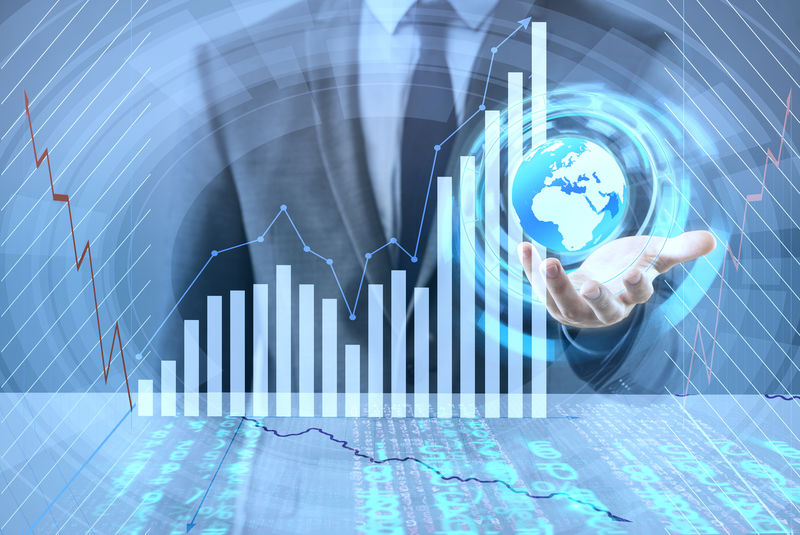 商业概念与图表