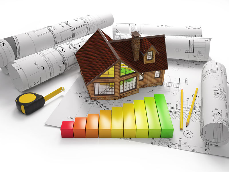 建筑图纸模型小屋-建筑工具-图表