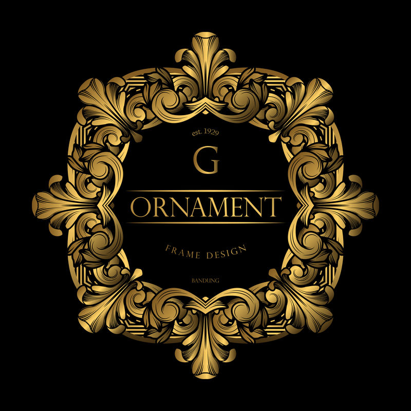 金框装饰豪华