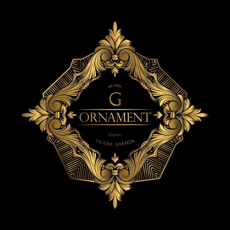 金框装饰豪华