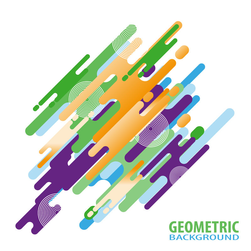 抽象几何背景矢量