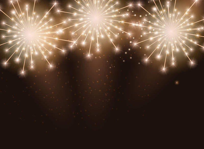 光面烟花矢量