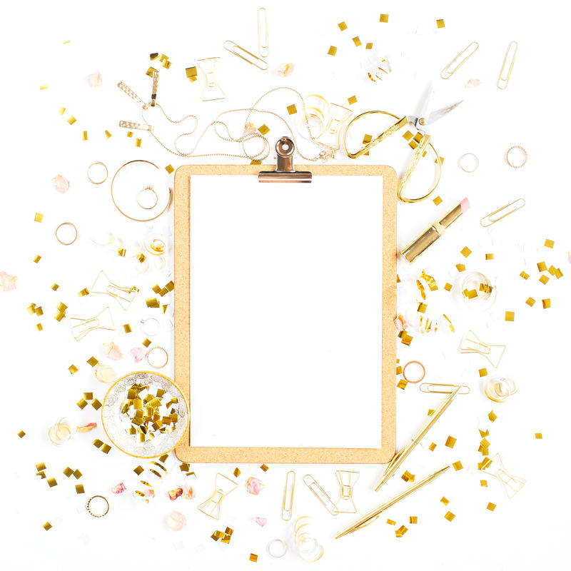 剪贴板和艺术材料