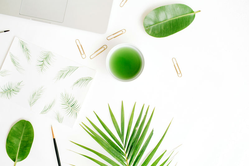 树叶和艺术材料