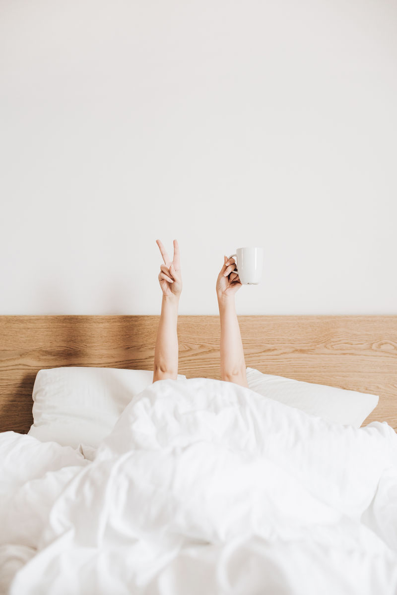 最小的快乐早晨概念