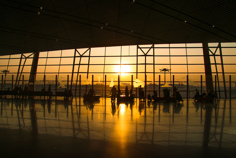 建筑物内人员的轮廓