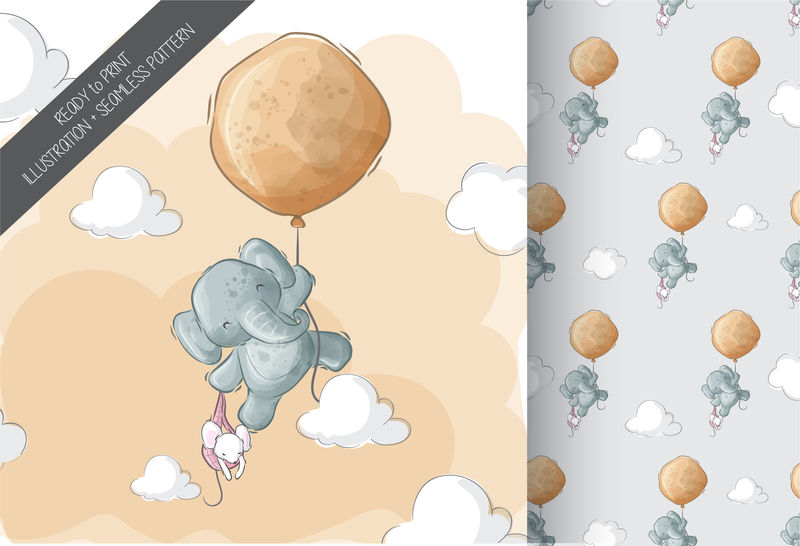 矢量可爱图案装饰设计