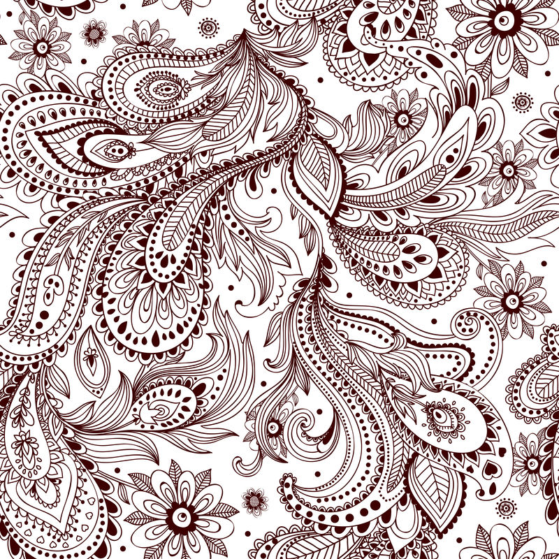 部落传统的模式无缝