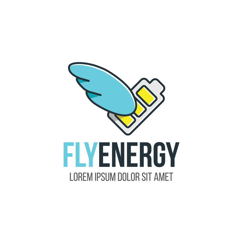 Fly energy标志。