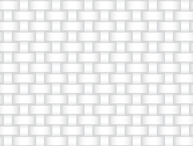 交叉带的矢量无缝装饰图案-白色质地