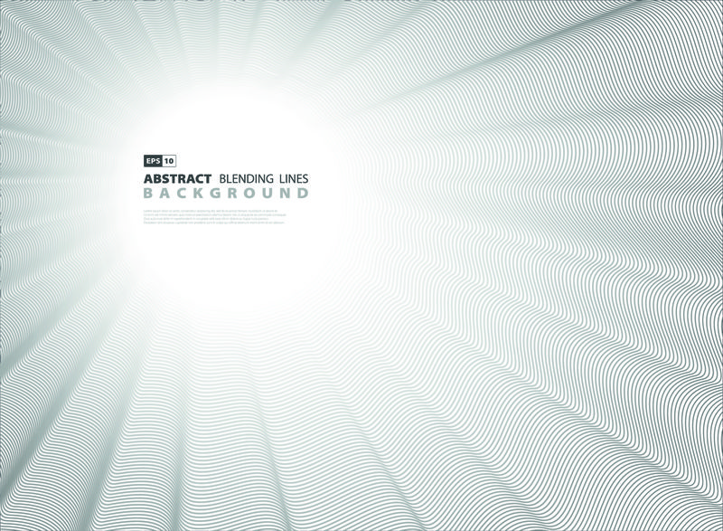 艺术作品的抽象黑色混合线覆盖矢量装饰