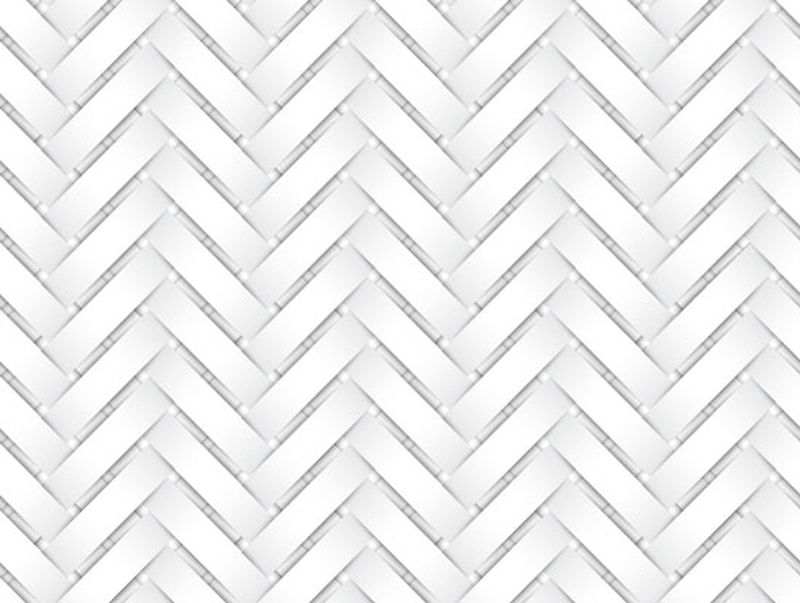 白色交织纸带矢量无缝装饰图案