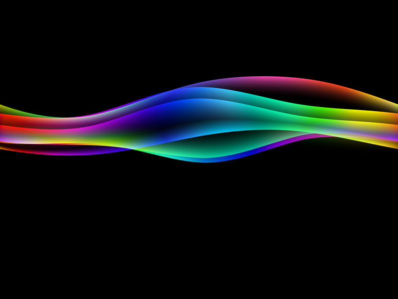 矢量波-带透明和网格的EPS10-有曲线的抽象构图-放松主题背景的模糊线条-有复印空间的背景-文本的位置-边界线