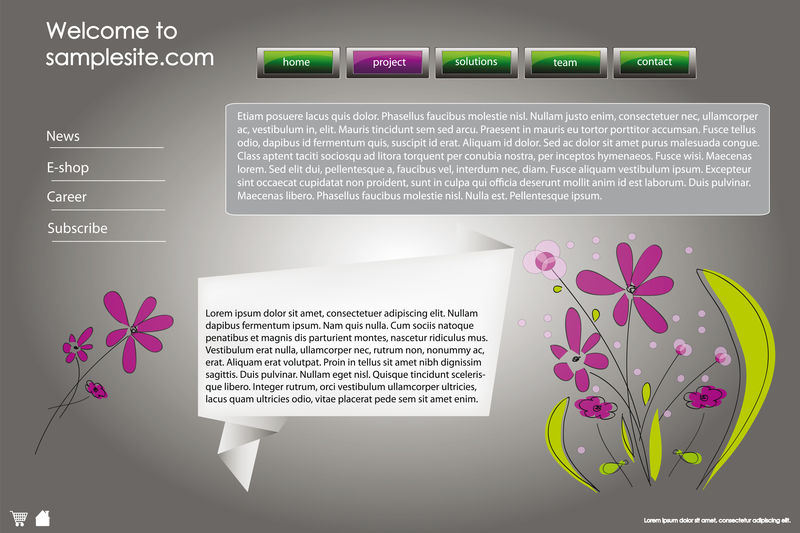 网站设计模板40