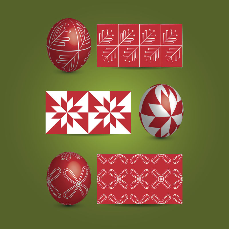装饰图案复活节彩蛋