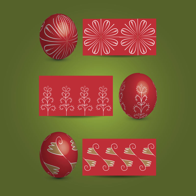 装饰图案复活节彩蛋