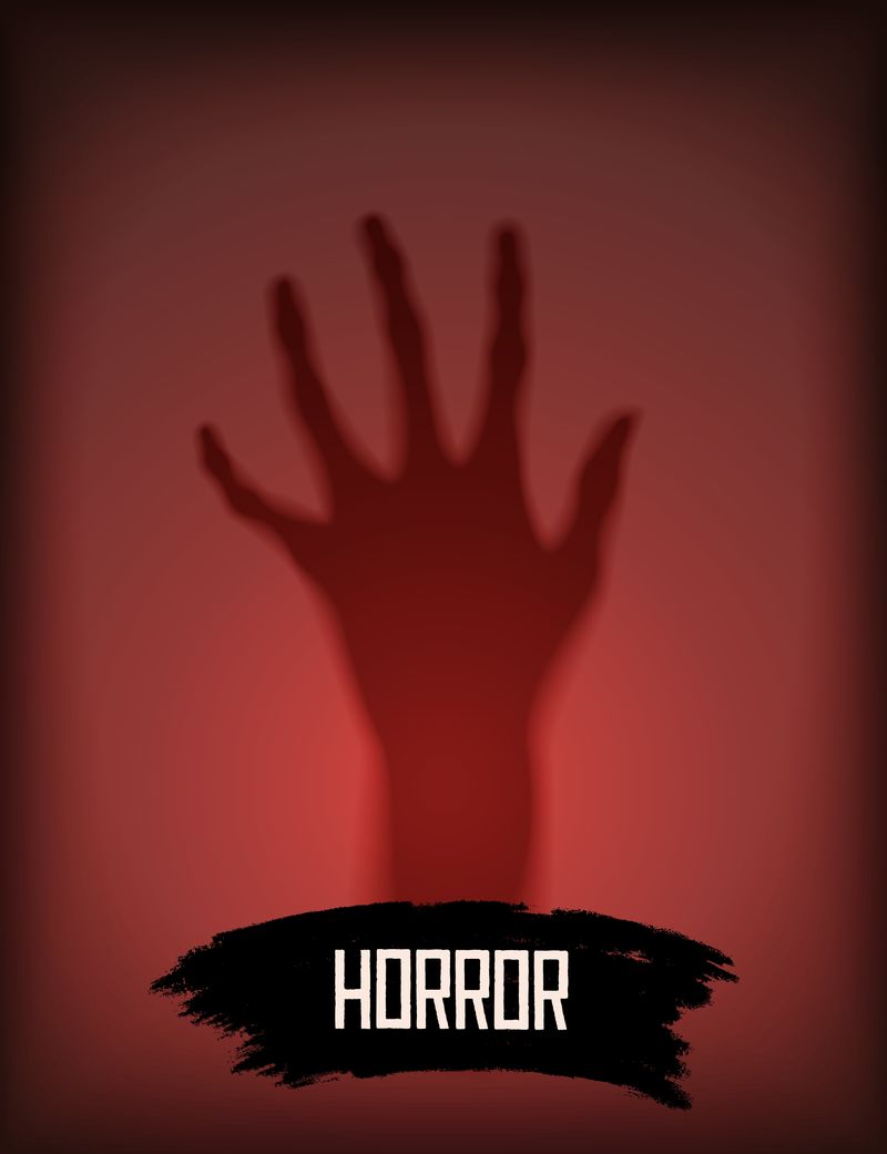 手感恐怖背景