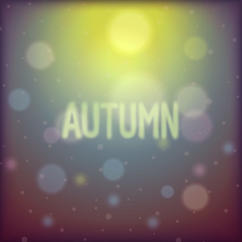 秋日耀眼的背景