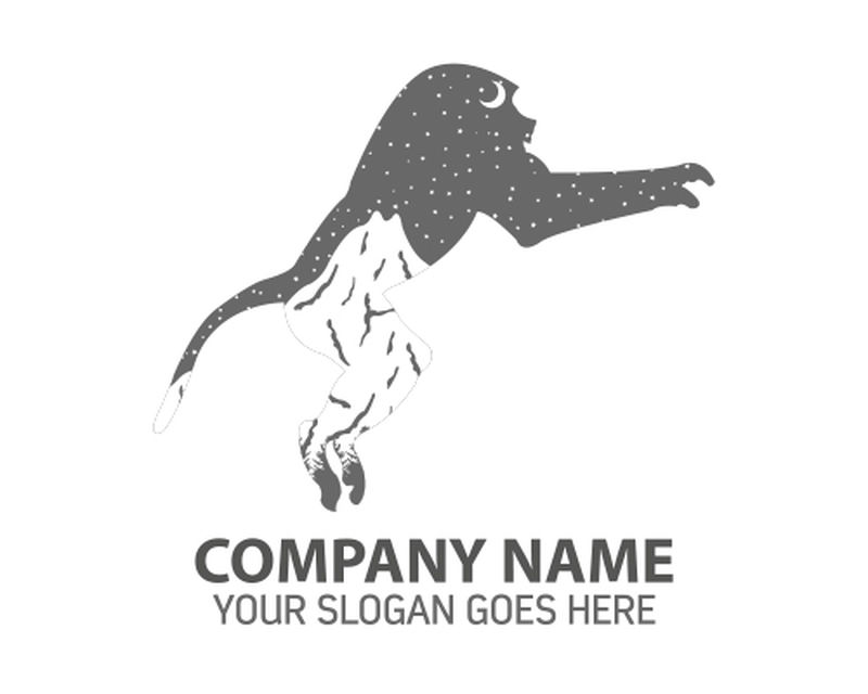 矢量动物logo设计