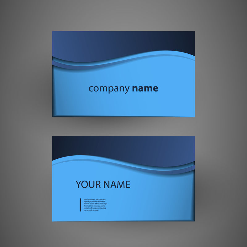 名片模板