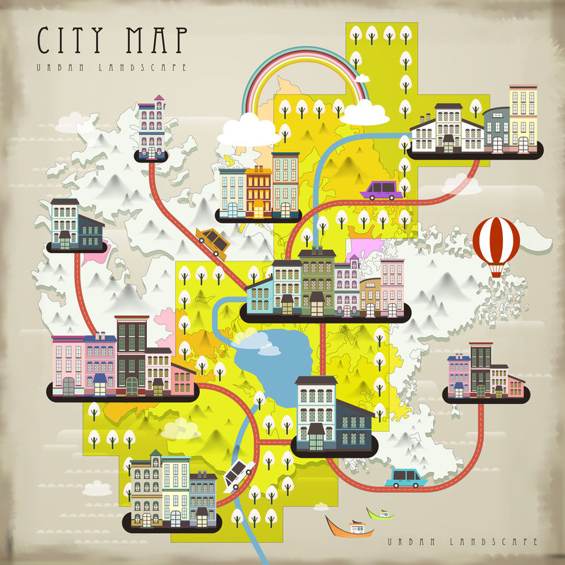 可爱的城市生活