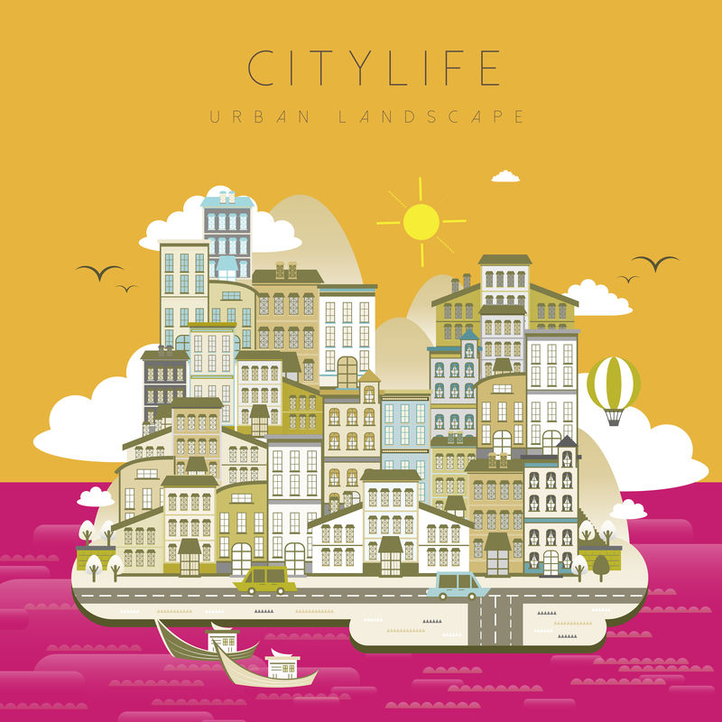 可爱的城市生活